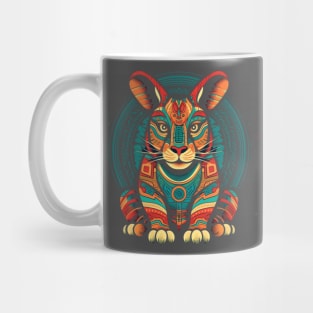 Stand Out with Our Vibrant Zodiac Tiger Design | Ignite Your Courage Mug